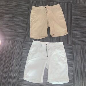 Shorts j.Crew size 29 slim 9 “ inseam cream beige